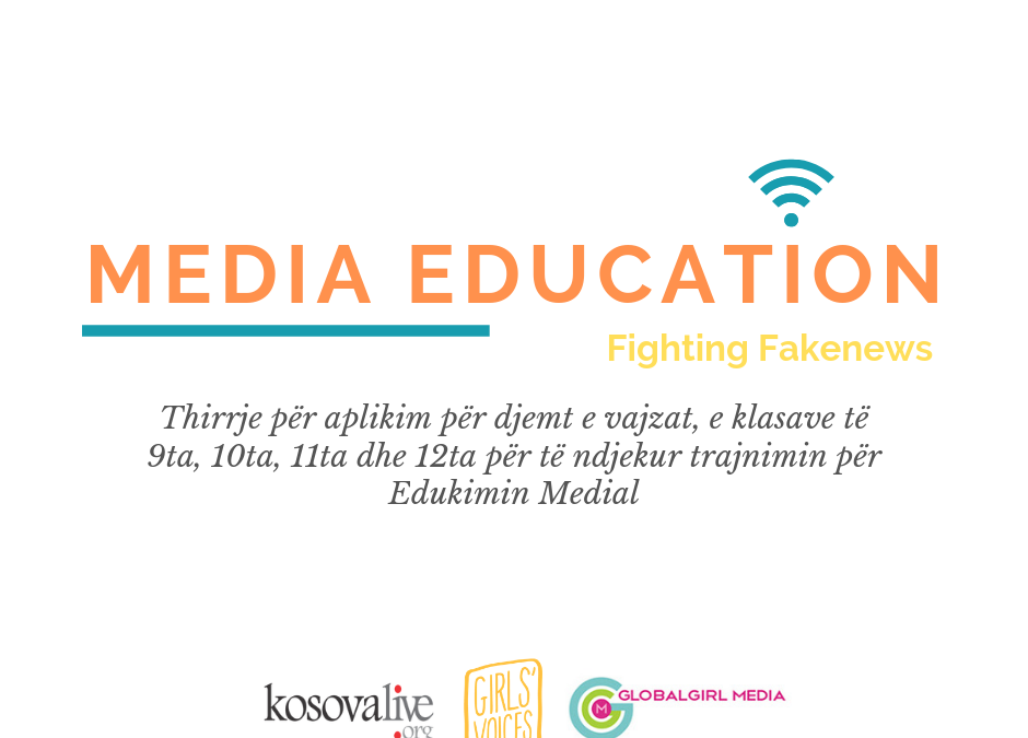 Thirrje për aplikim për Trajnim për Edukimin Medial