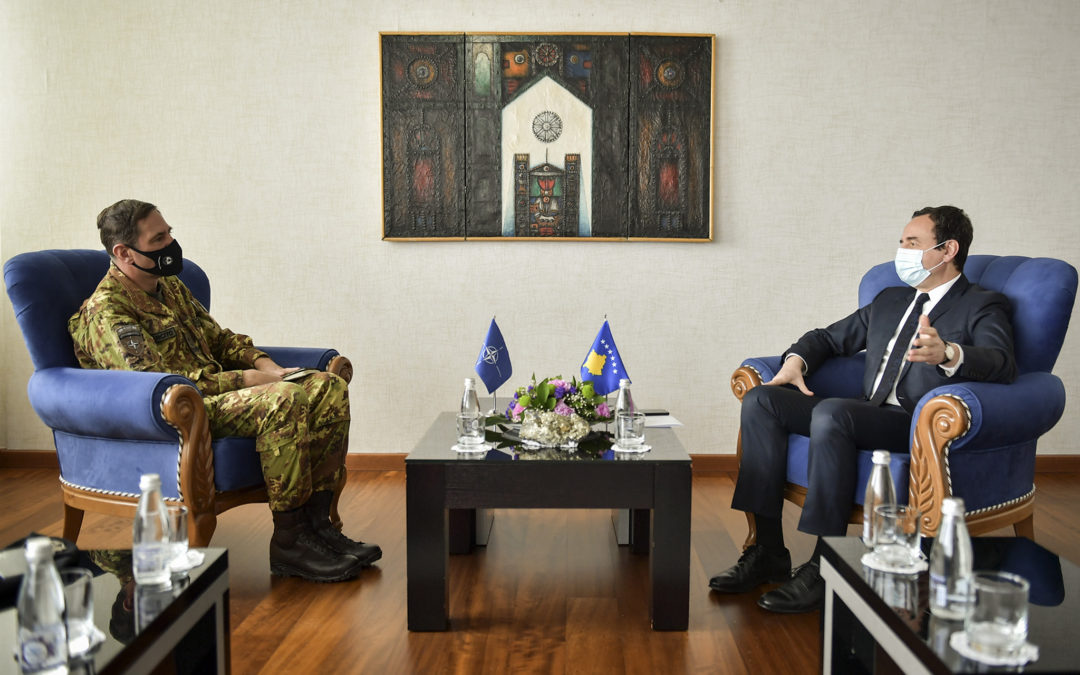 Kurti- Federici: Bashkëpunim ndërinstitucional mes Qeverisë së Kosovës dhe KFOR-it i domosdoshëm