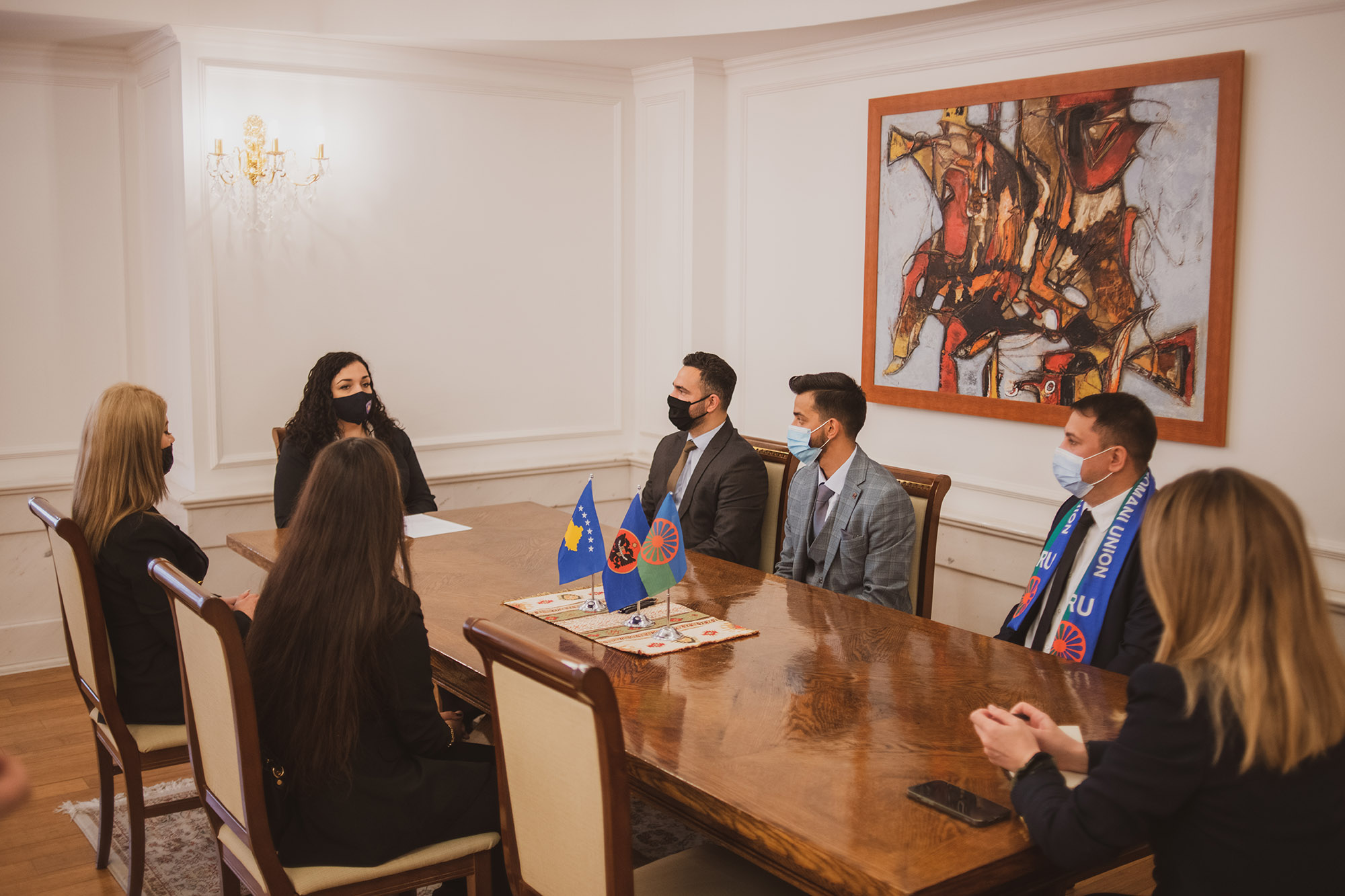 Vjosa Osmani-komuniteti rom