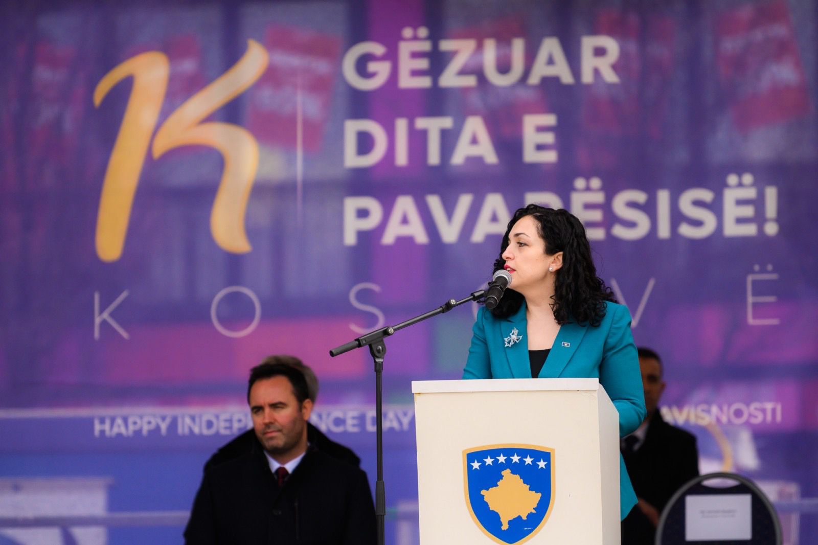 Vjosa Osmani 14 vjetori i Pavaresise se Kosoves