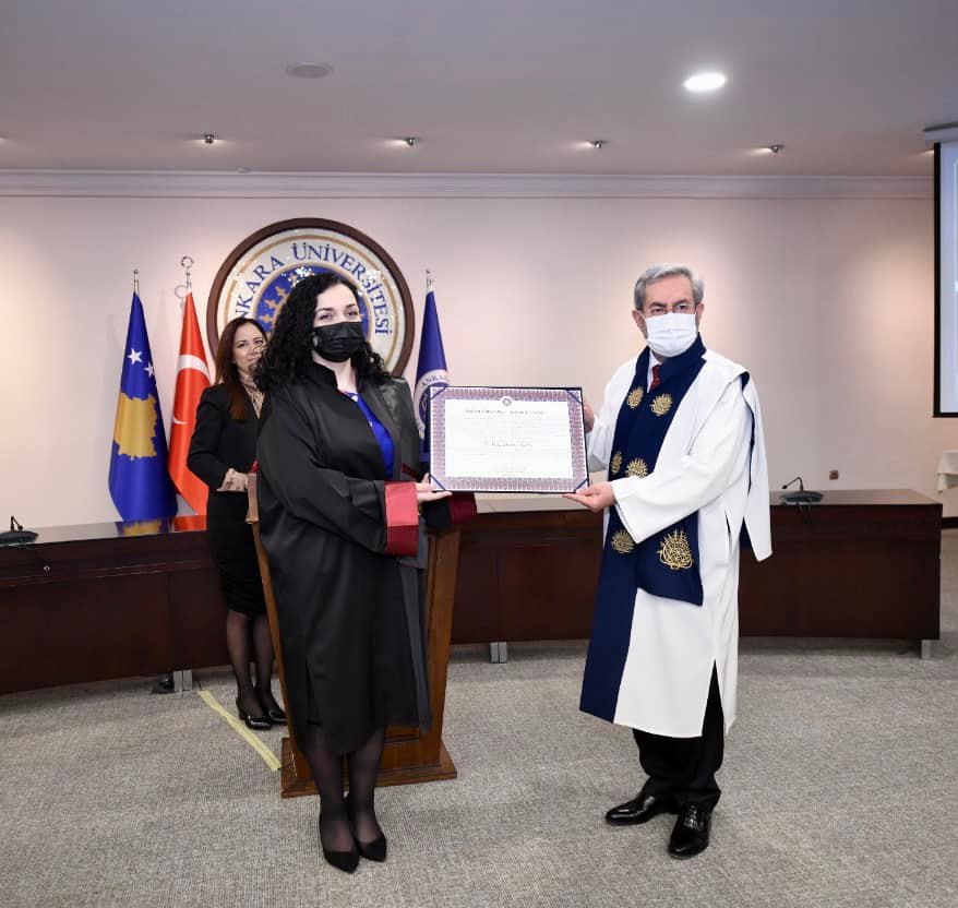 Vjosa Osmani-Doctor Honoris Causa