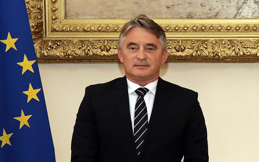 Presidentja Osmani merr urim për ditën e Pavarësisë nga kryetari i Presidencës së Bosnjës dhe Hercegovinës, Komšić