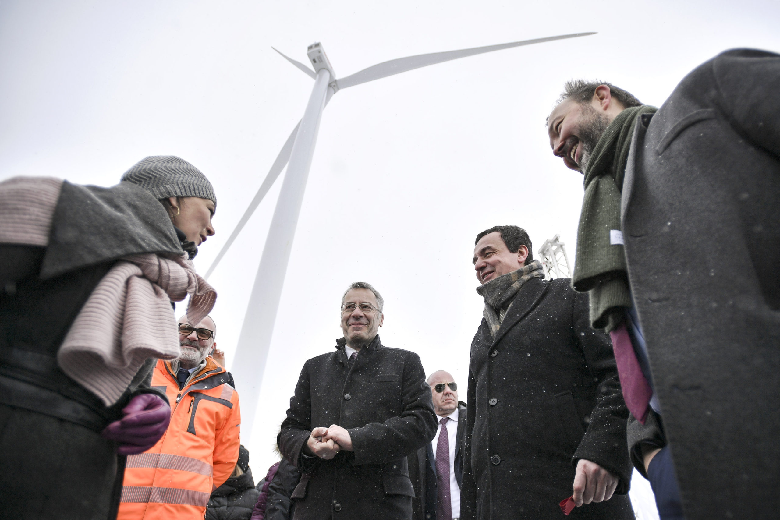 Albin Kurti-inaugurimin e parkut të erës “Selac Windpark”