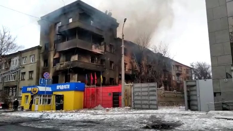 Sulmi i forcave ruse mbi Konsullatën e Nderit të Shqipërisë në qytetin Kharkov në Ukrainë.