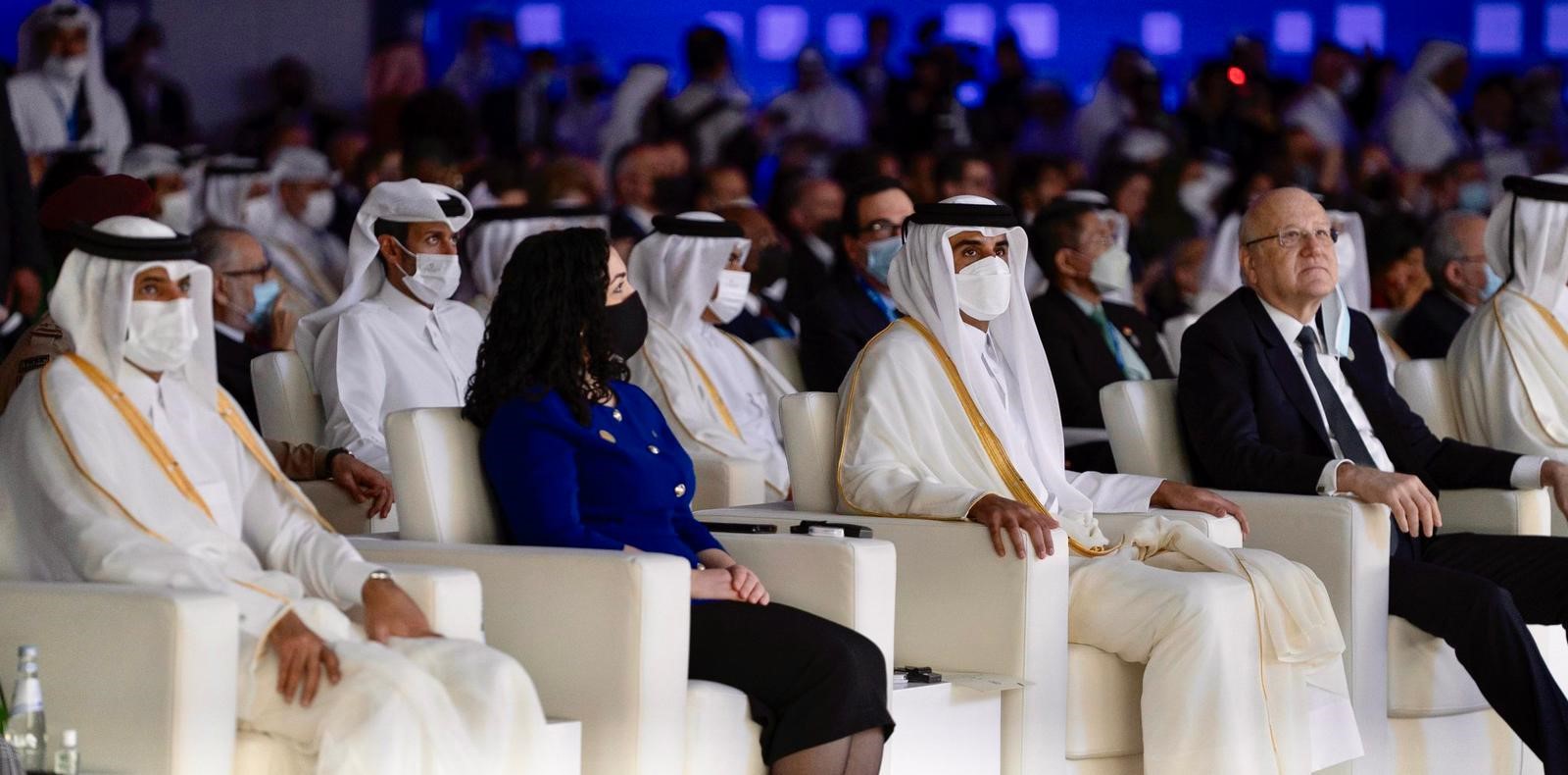 Vjosa Osmani në hapje të Doha Forum
