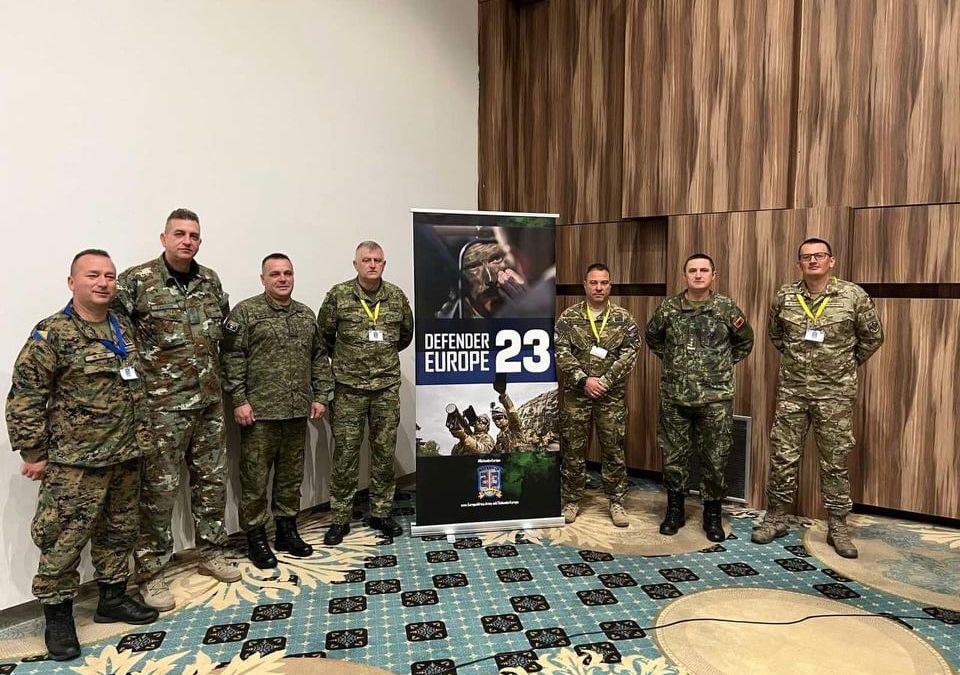 FSK merr pjesë në Konferencën fillestare planifikuese për ushtrimin “Defender Europe 23”