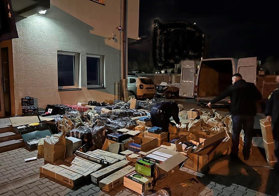 Policia Kufitare, rajoni në Lindje parandalon kontrabandë të mallrave, arrestohet një person