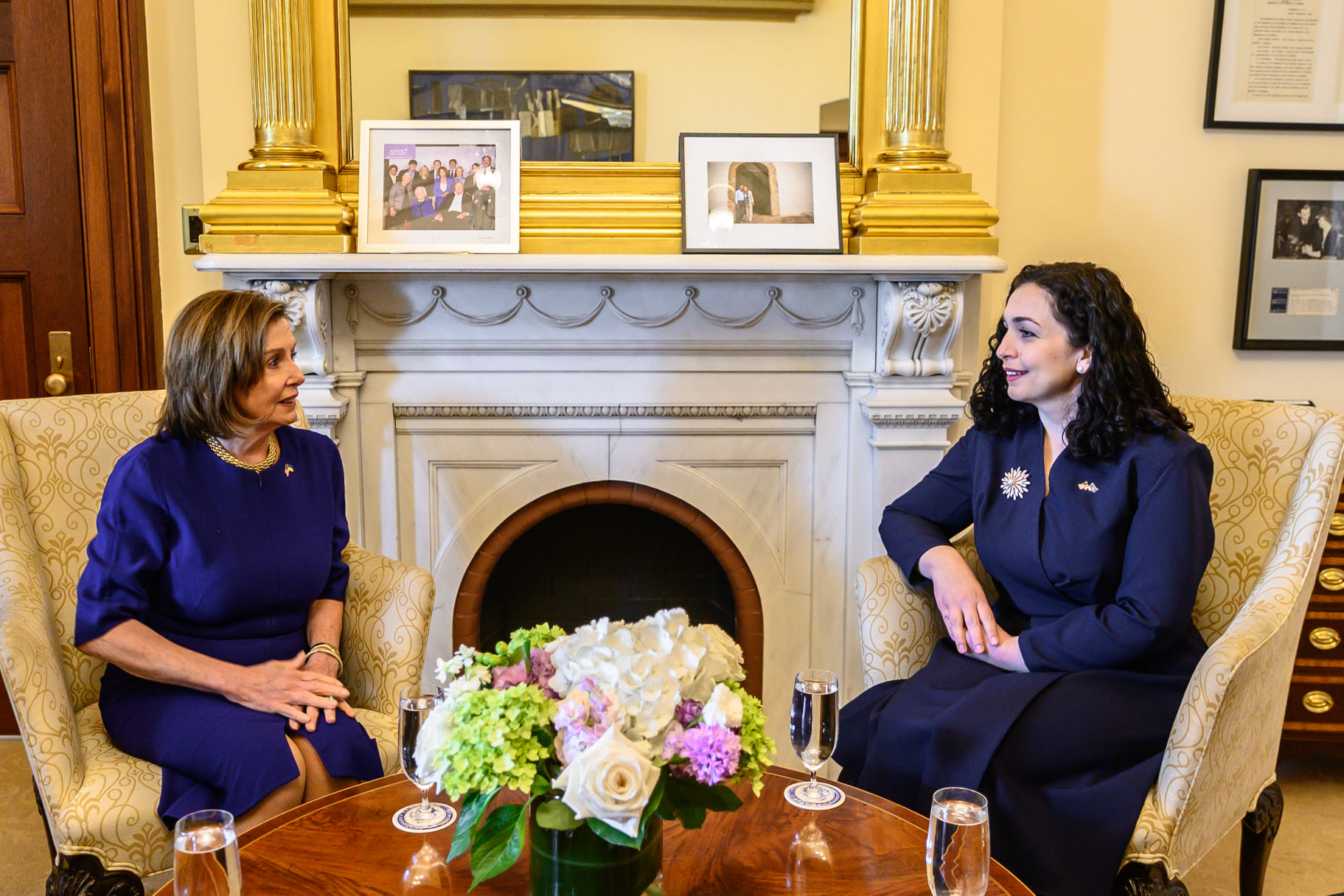 Vjosa Osmani-Nancy Pelosi