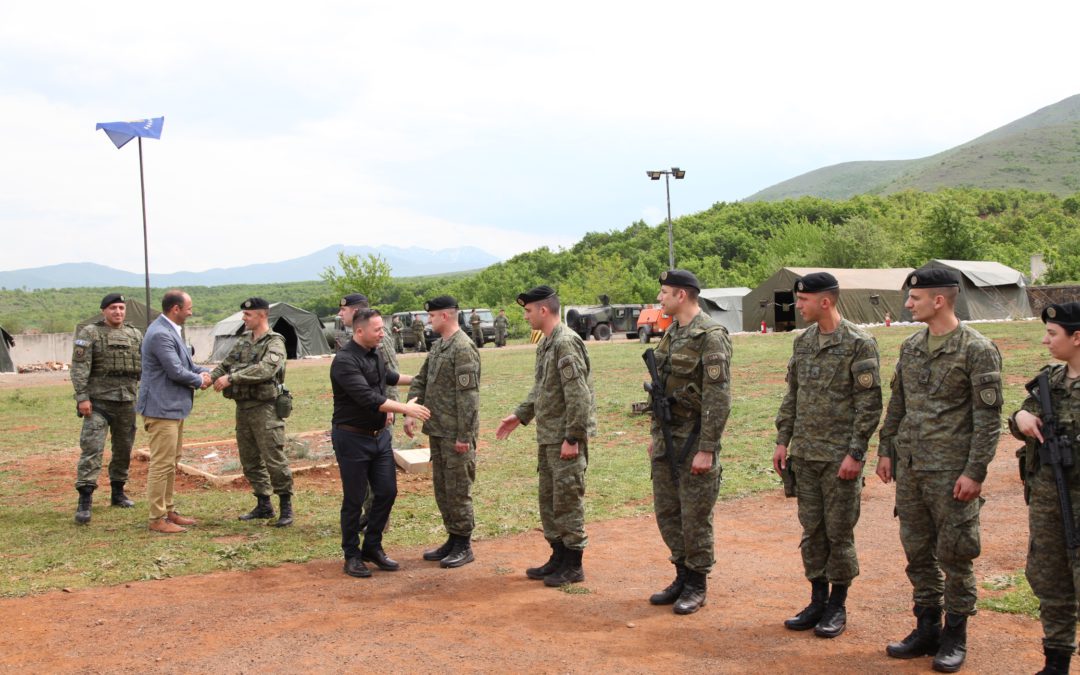 Mehaj viziton pjesëtarët e FSK-së në Babaj të Bokës