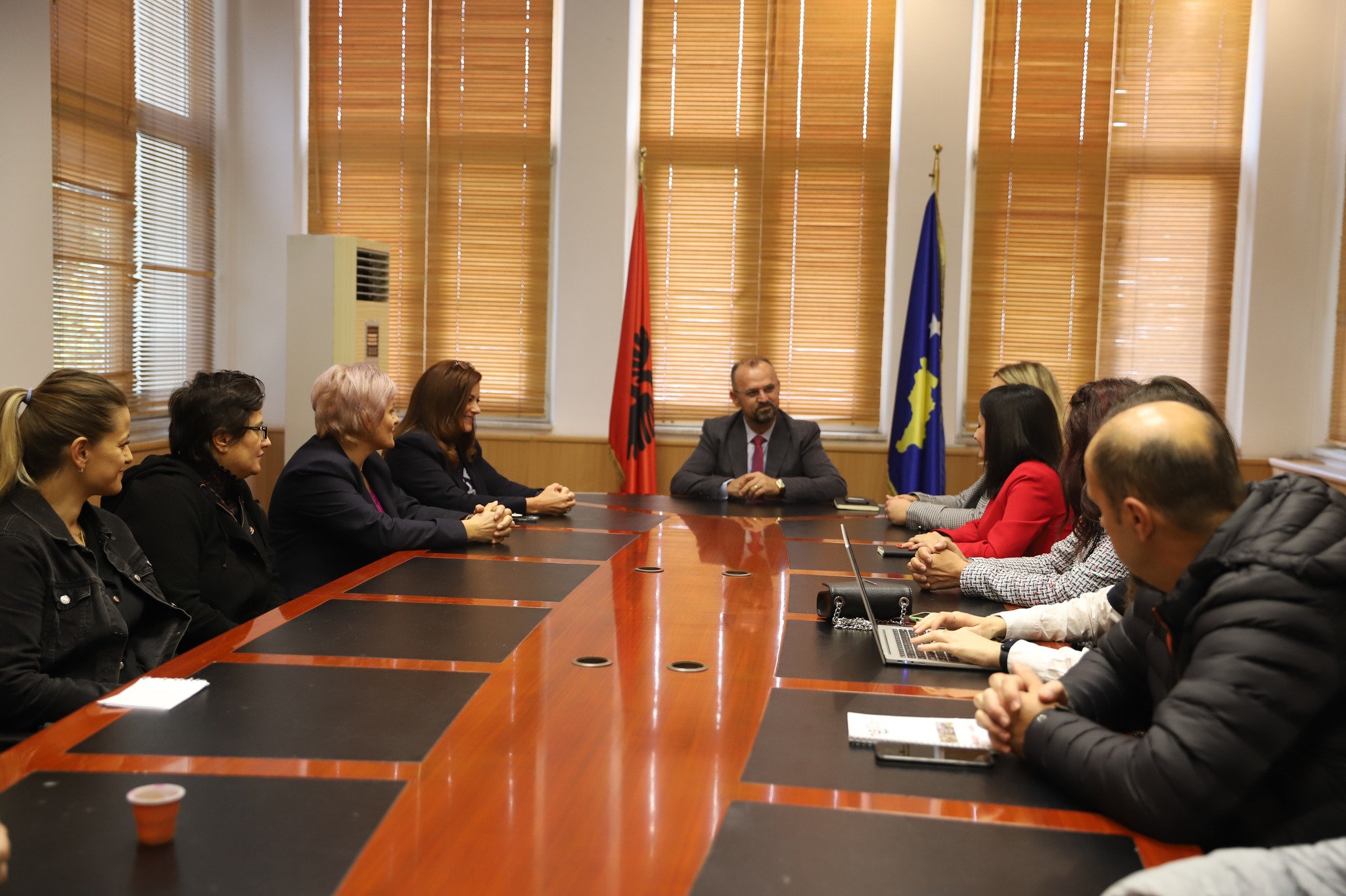 Përfaqësues të Federatës Botërore për Hemofili (WFH) dhe të Fondacionit të Hemofilisë u pritën në Ministri të Shëndetësisë