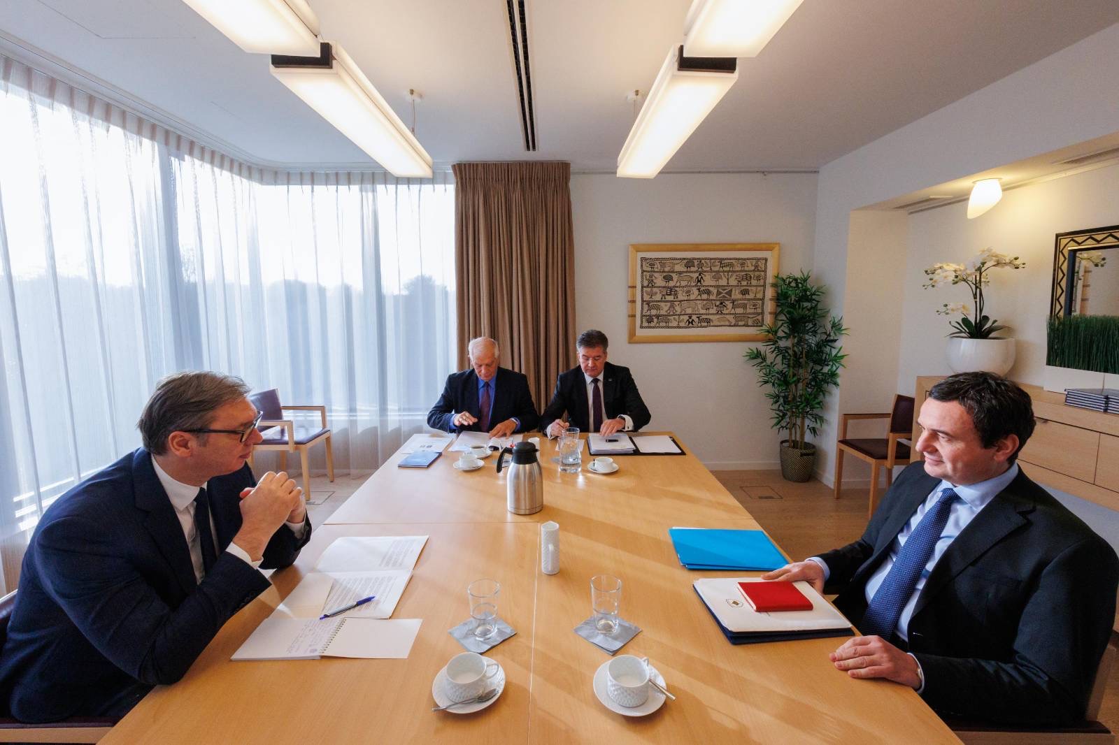 Albin Kurti-Aleksandar Vucic- dialogu