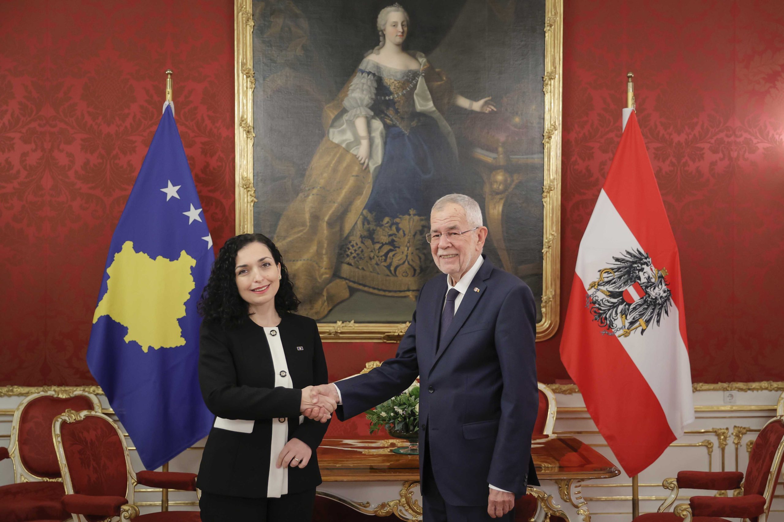 Vjosa Osmani-Alexander Van der Bellen