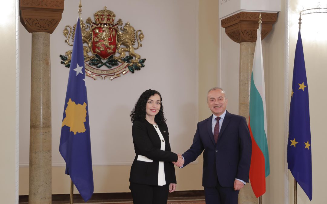 Osmani merr mbështetje nga Donev për anëtarësim e Kosovës në KE dhe furnizim me energji elektrike