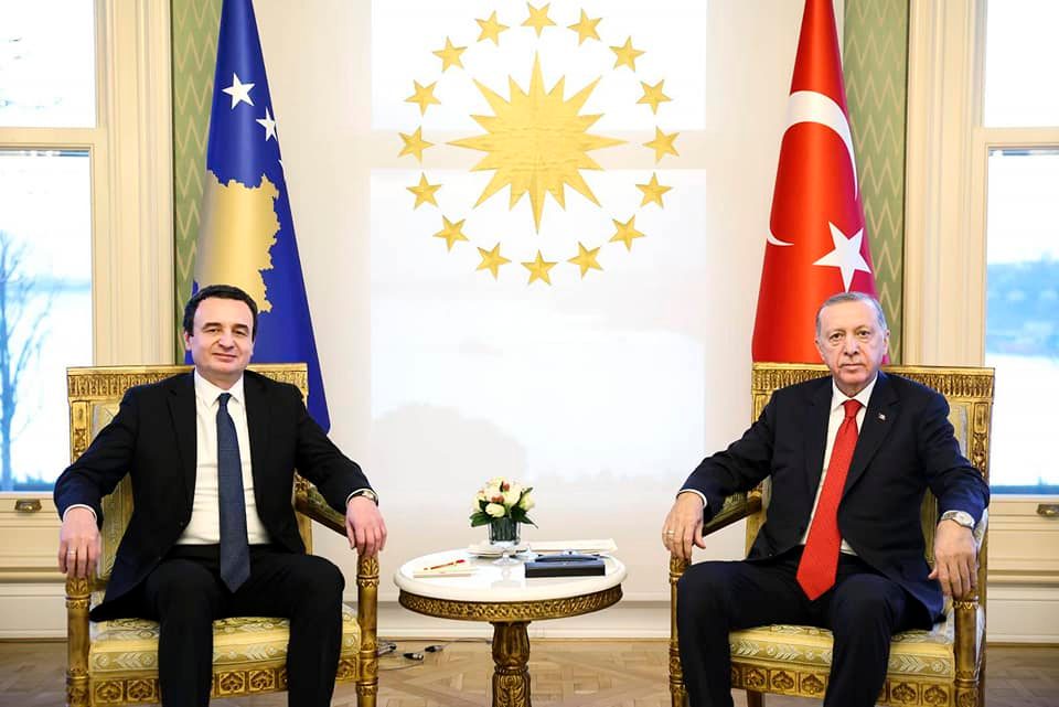 Albin Kurti-Recep Tayyip Erdoğan