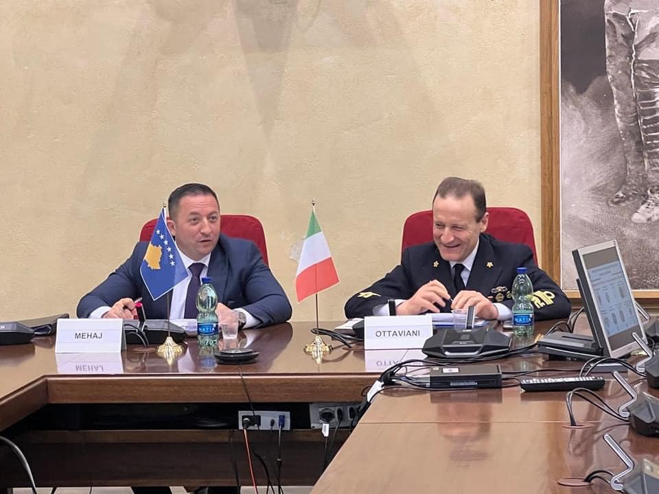 Armend Mehaj-Admirali Giacinto Ottaviani