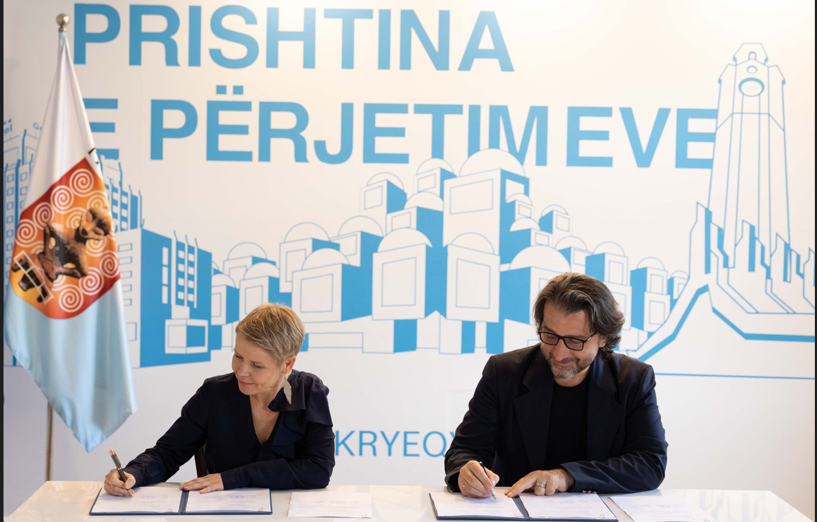 Komuna e Prishtines dhe UNDP nënshkruajne Memorandumin e Mirëkuptimit për projektit Nisma e Transformimit Urban në Kosovë-