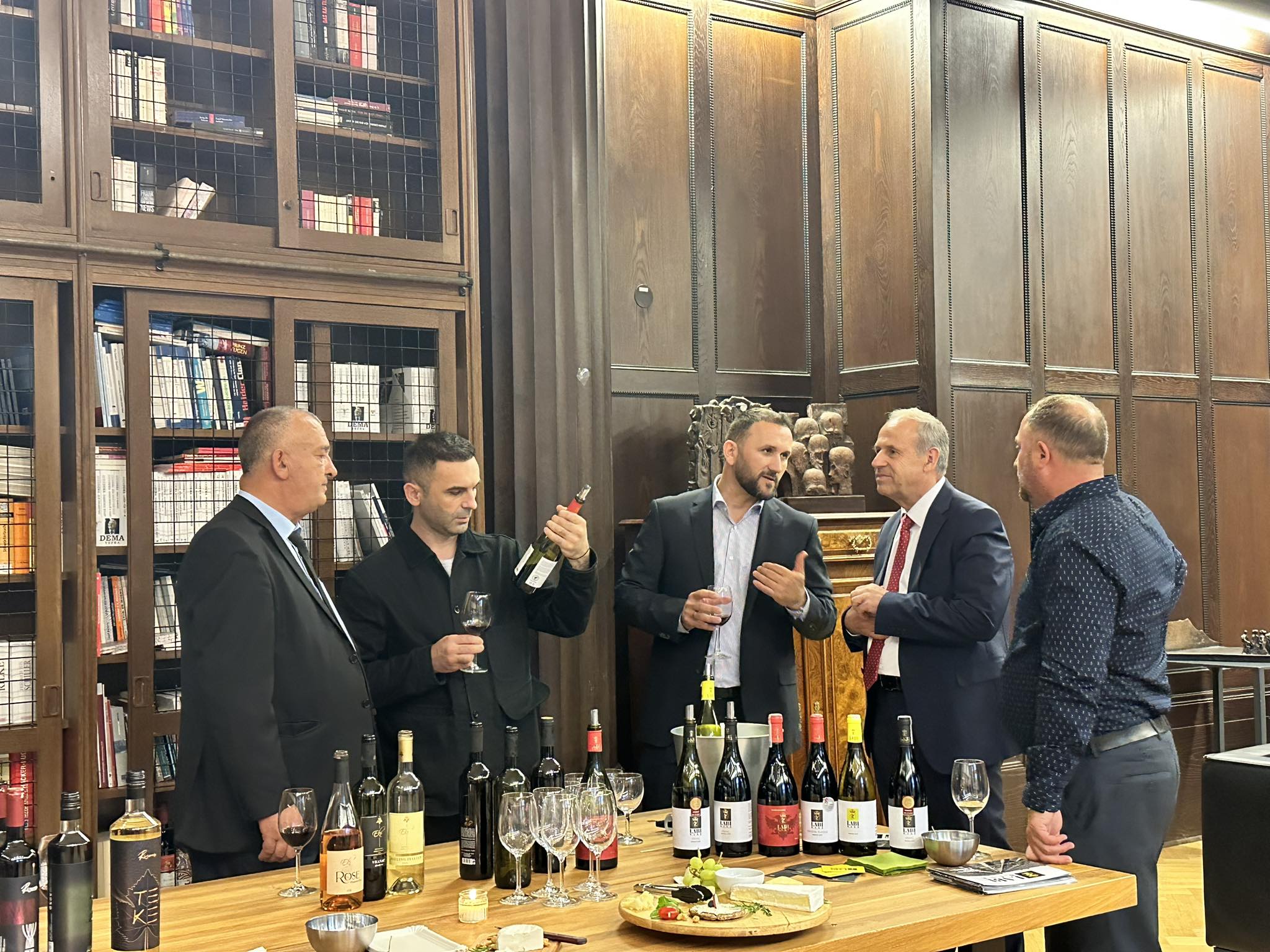MPJD- Ambasada e Kosovës në Berlin organizon aktivitetin e degustimit të verërave të prodhuara në Kosovë