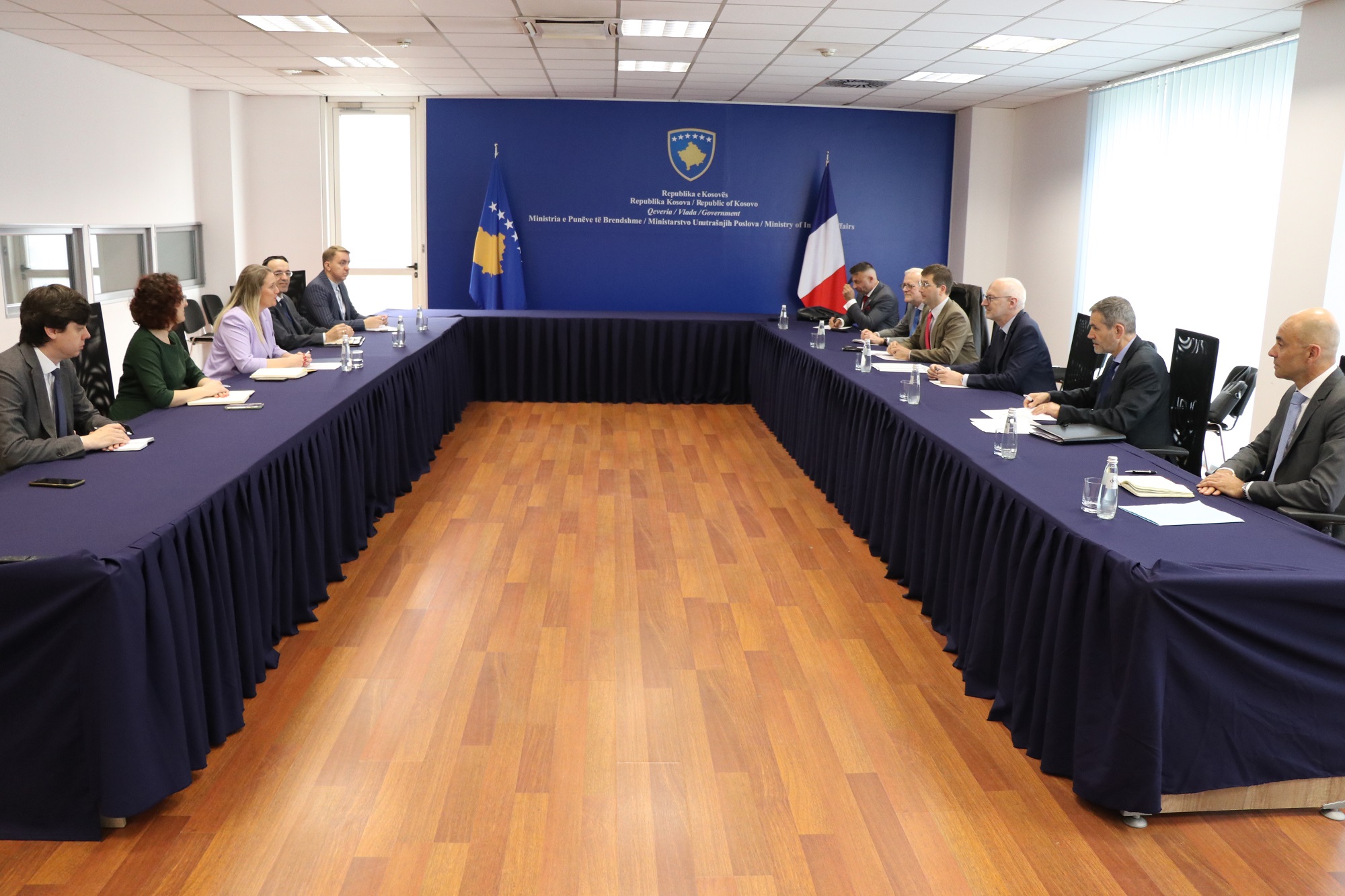 Mbahet takimi mes përfaqësuesve të MPB-së dhe MB të Francës, diskutojnë për fushën e sigurisë dhe migrimit