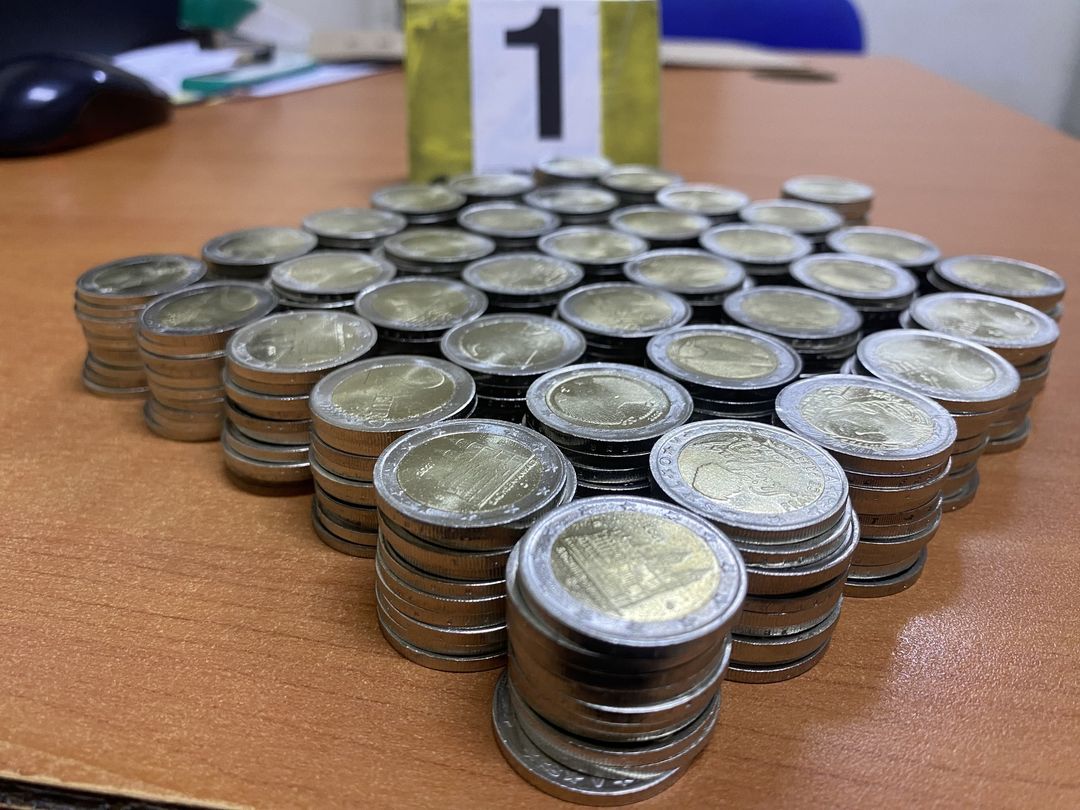 Policia-falsifikim i parase nga 2 euro