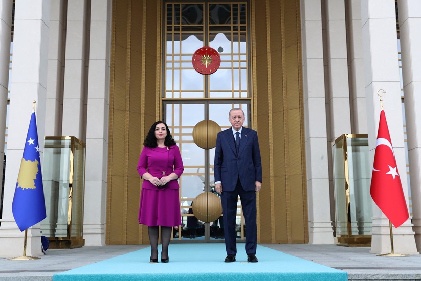 Vjosa Osmani-Recep Tayyip Erdoğan