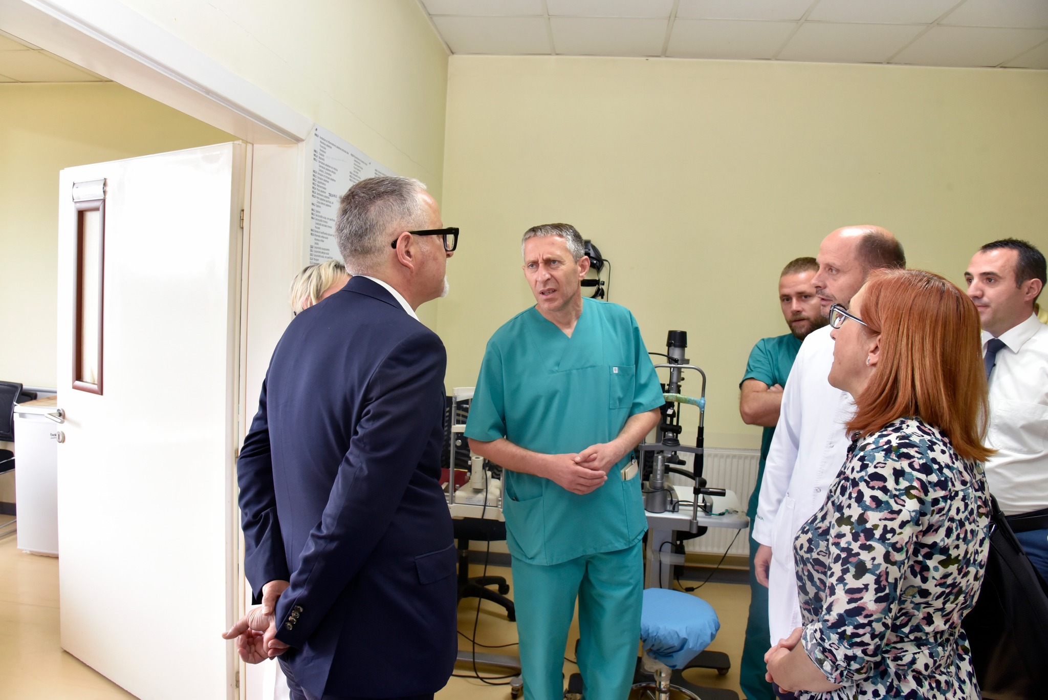 Arben Vitia ne Spitalin e Mitrovices