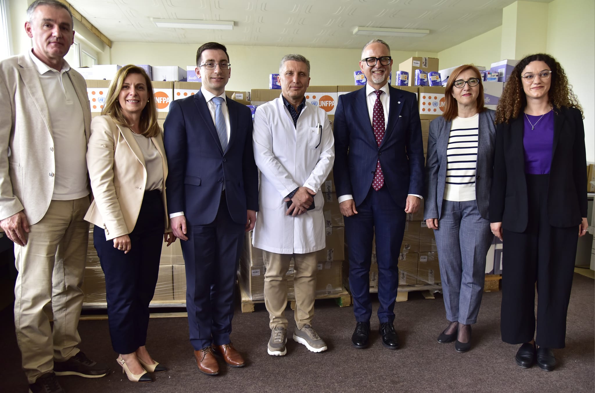 ShSKUK- Klinika e Gjinekologjisë pajiset me peceta higjienike për pacientet