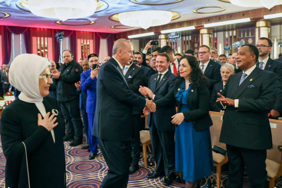 Vjosa Osmani- Recep Tayyip Erdoğan