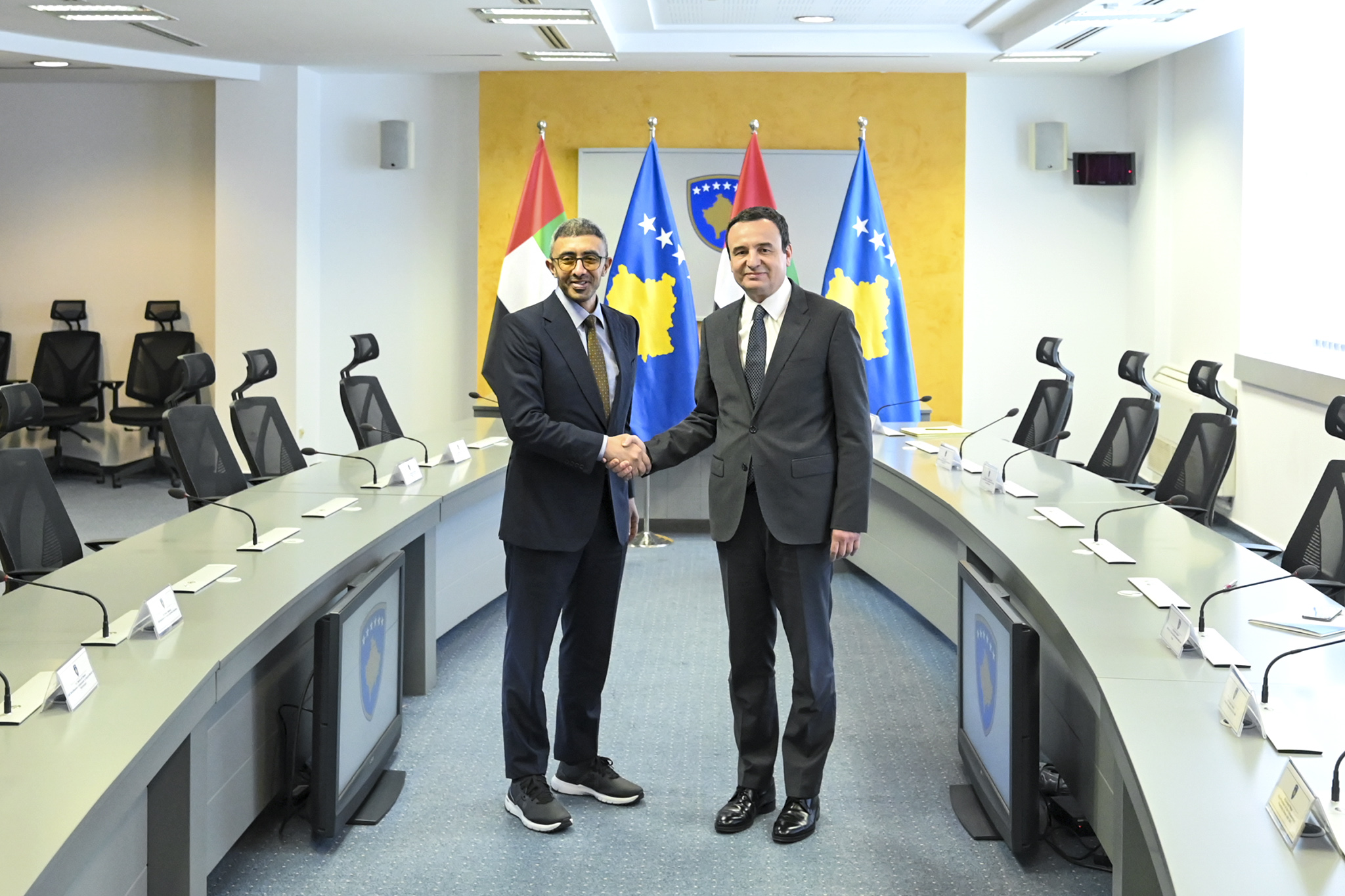 Albin Kurti-Sheikh Abdullah bin Zayed