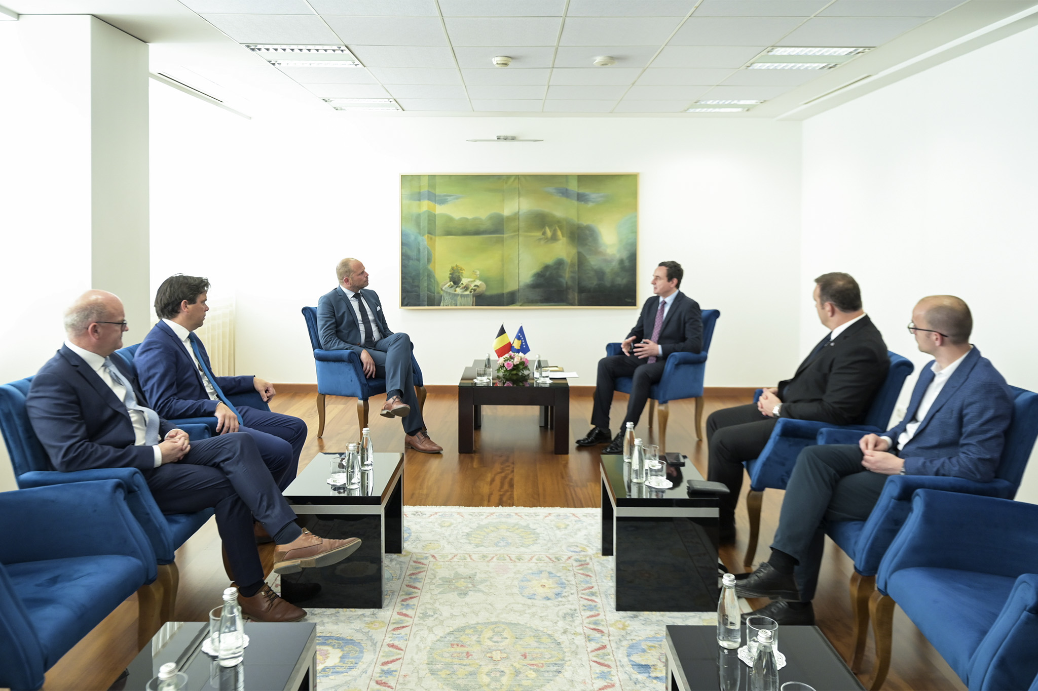 Albin Kurti-delegacionin përfaqësues të Parlamentit Federal të Belgjikës në Asamblenë Parlamentare të NATO-s,