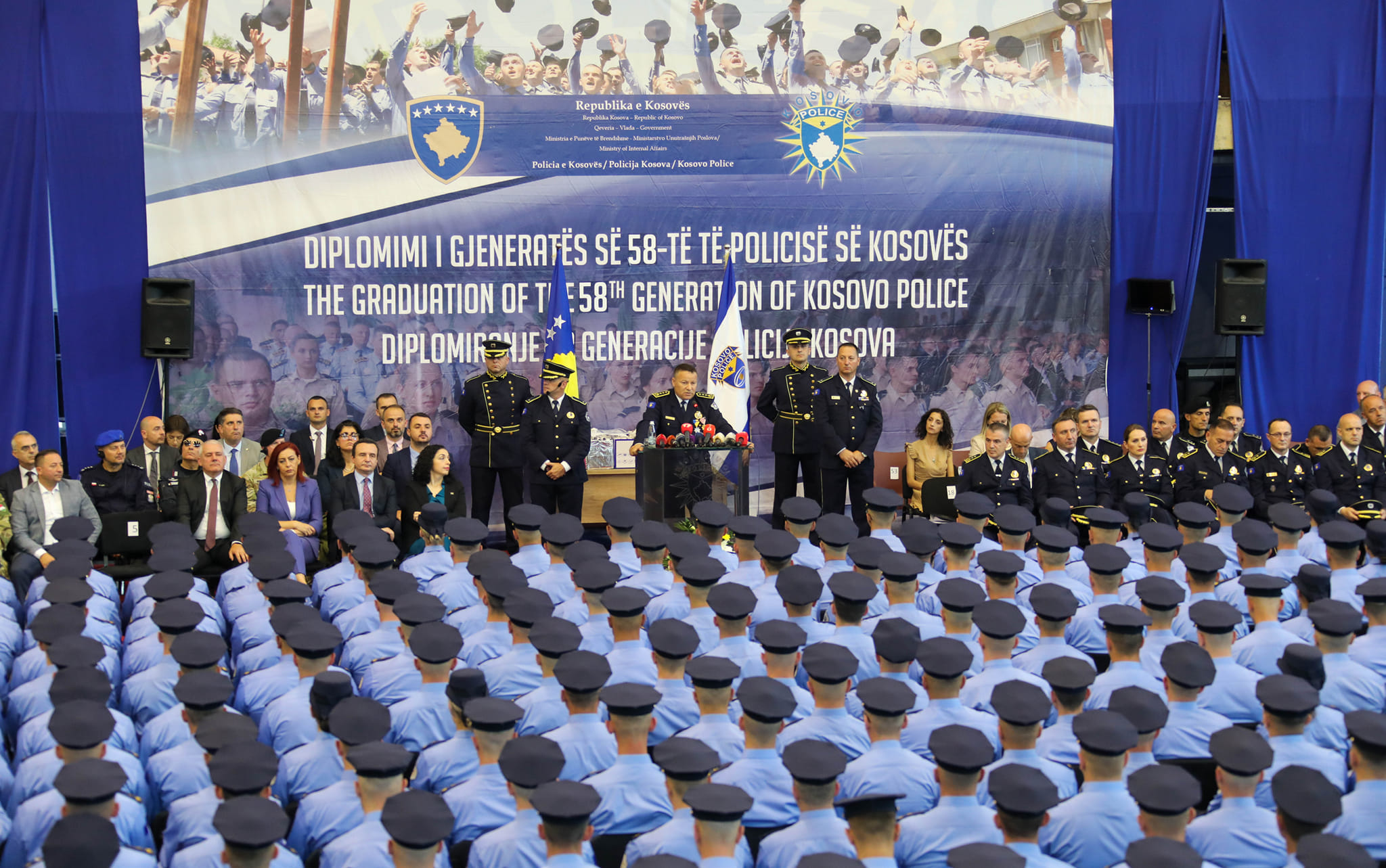 Diplomon gjenerata e 58 e Policisë së Kosovës