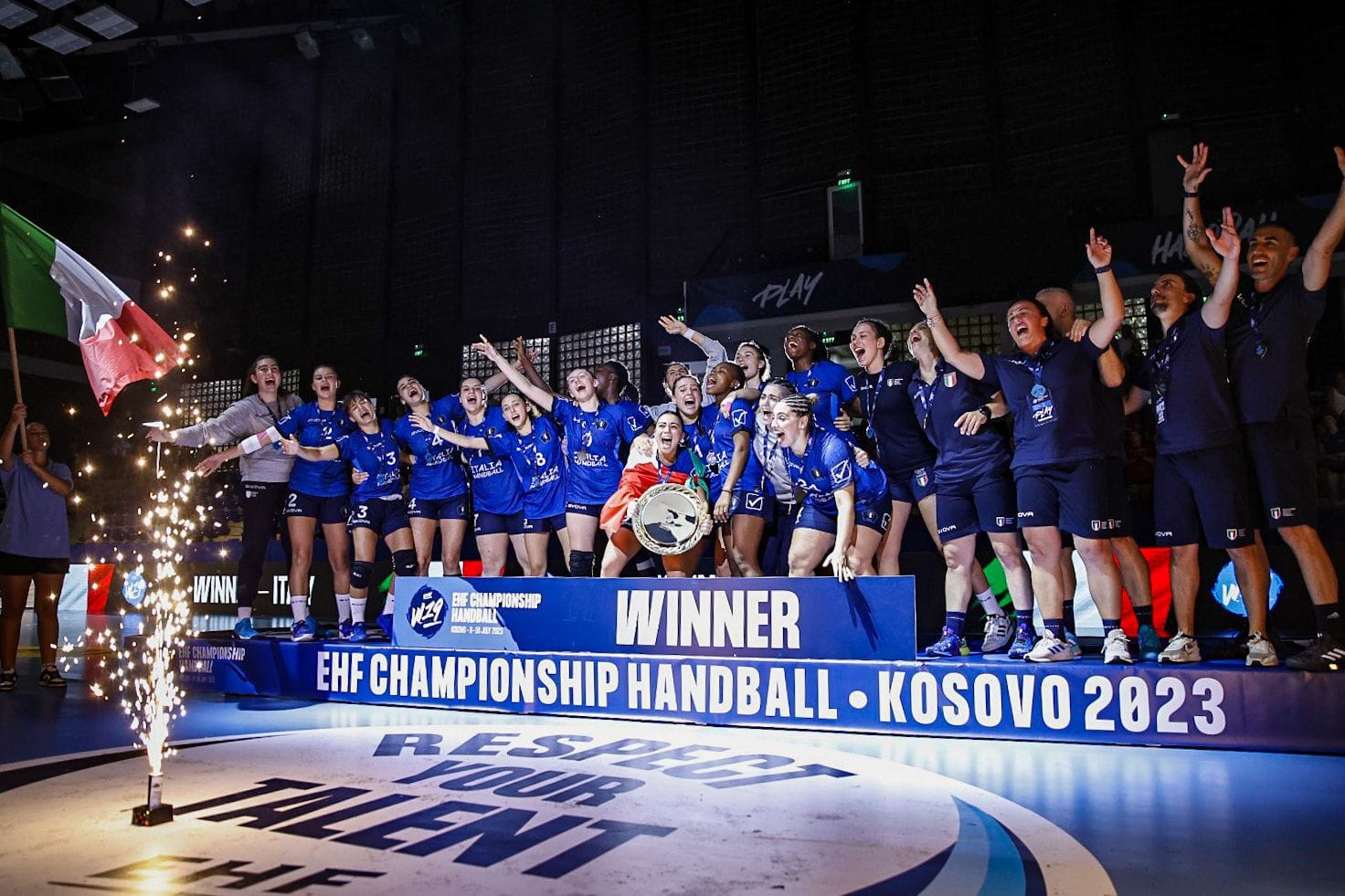 Kosova shkëlqen si nikoqire e Kampionatit Evropian U19 për hendbolliste (B)