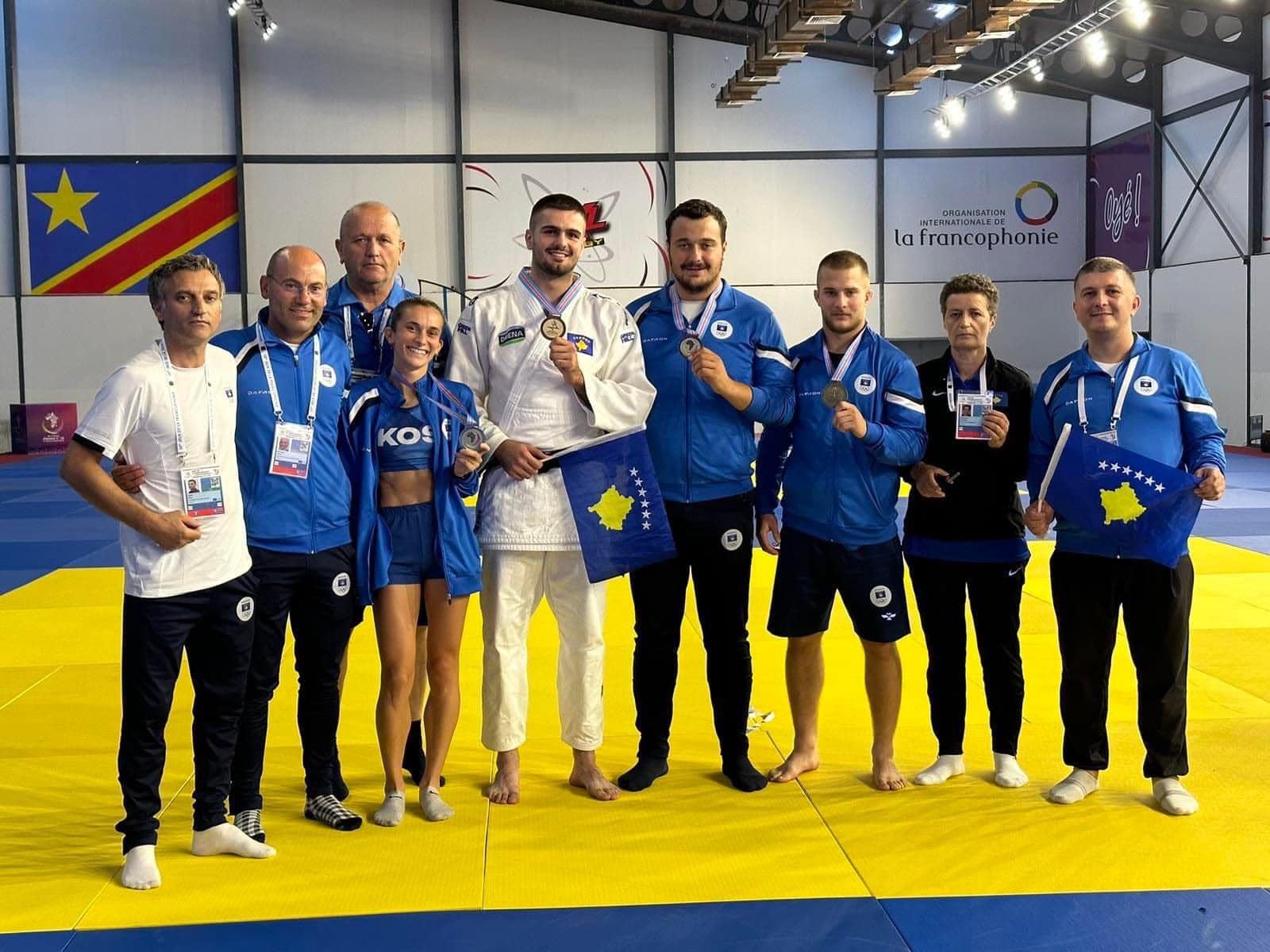 Kosova fiton katër medalje në Lojërat Frankofone Kinshasa 2023