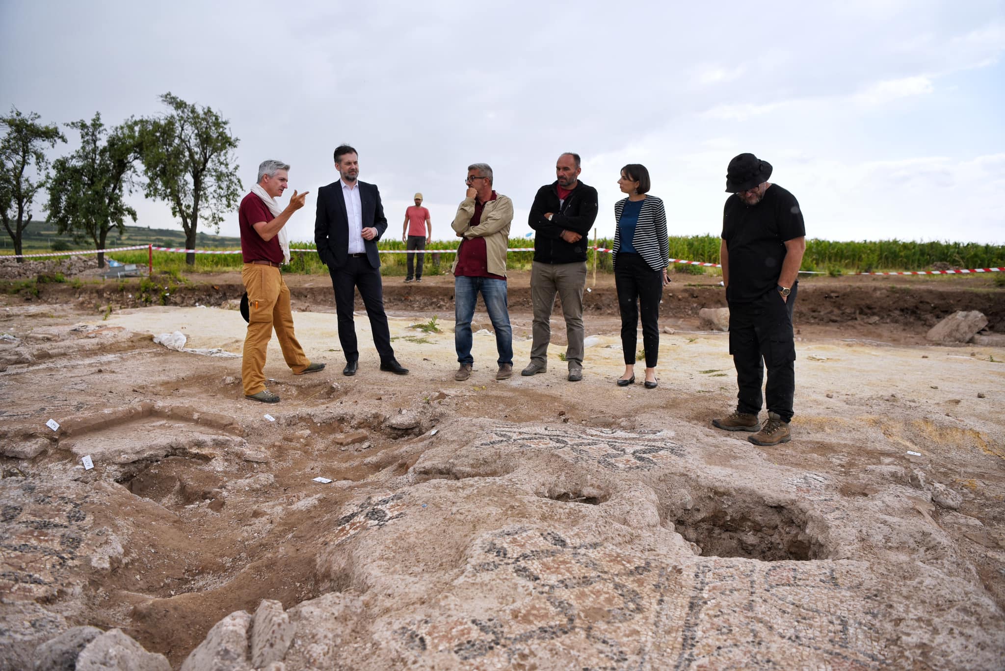 Në Lokalitetin Arkeologjik Ulpiana zbulohet një mbishkrim monumental i jashtëzakonshëm historik nga Perandori Justinian