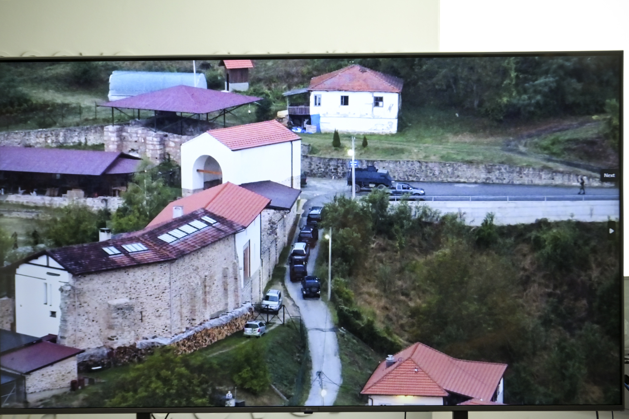 Sulmi terrorist ne Manastriti te Banjska te Zvecanit