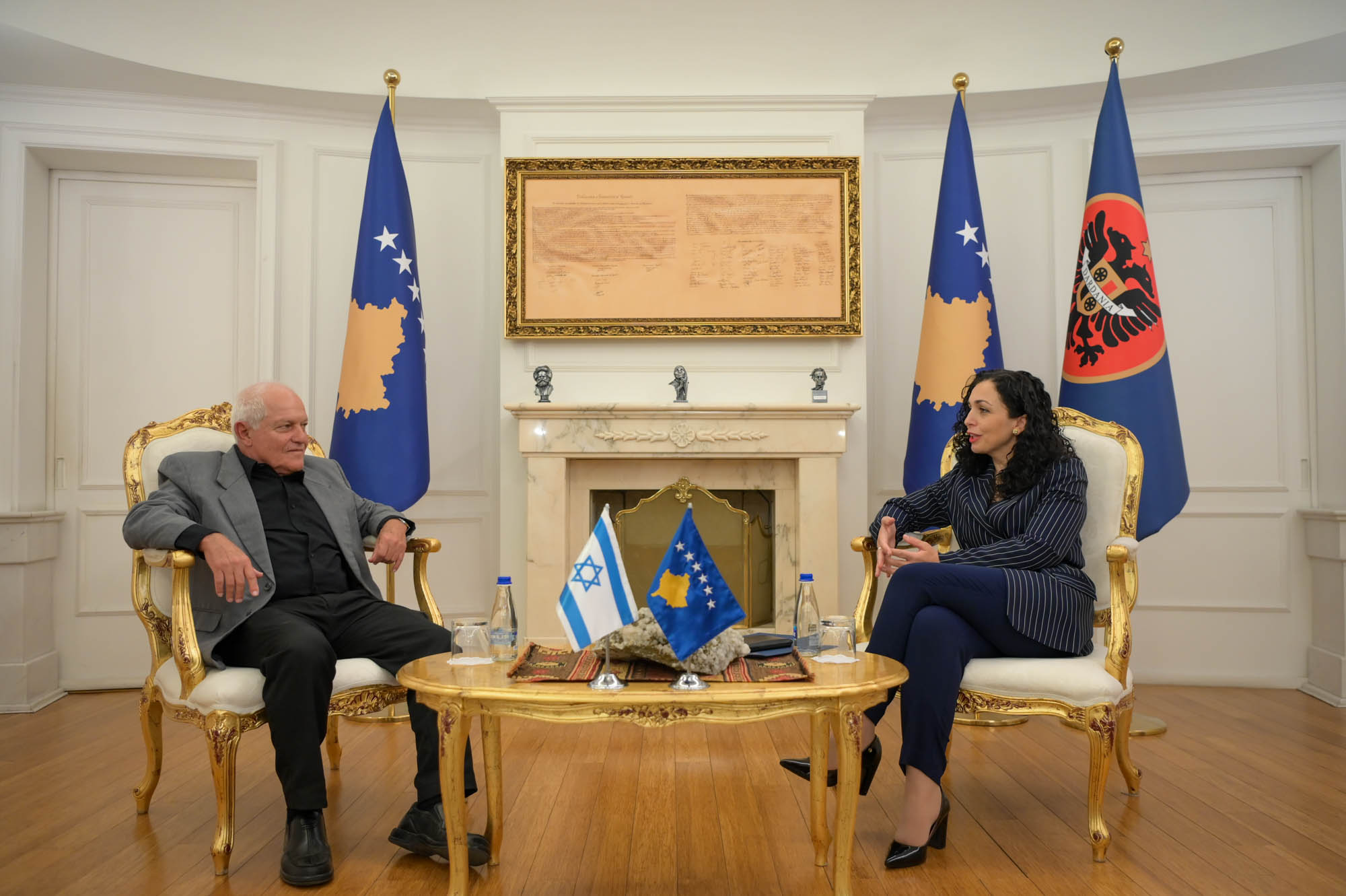 Vjosa Osmani-Haim Katz