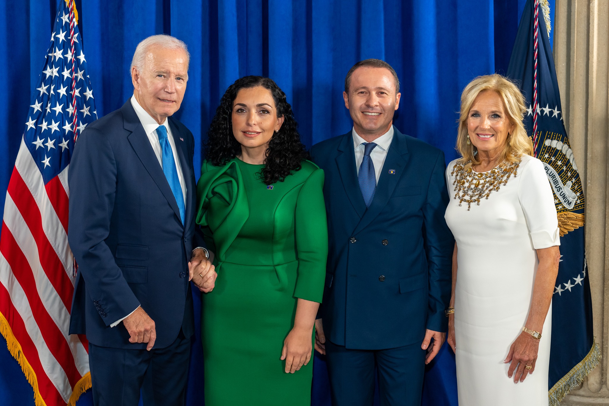 Vjosa Osmani-Joe Biden