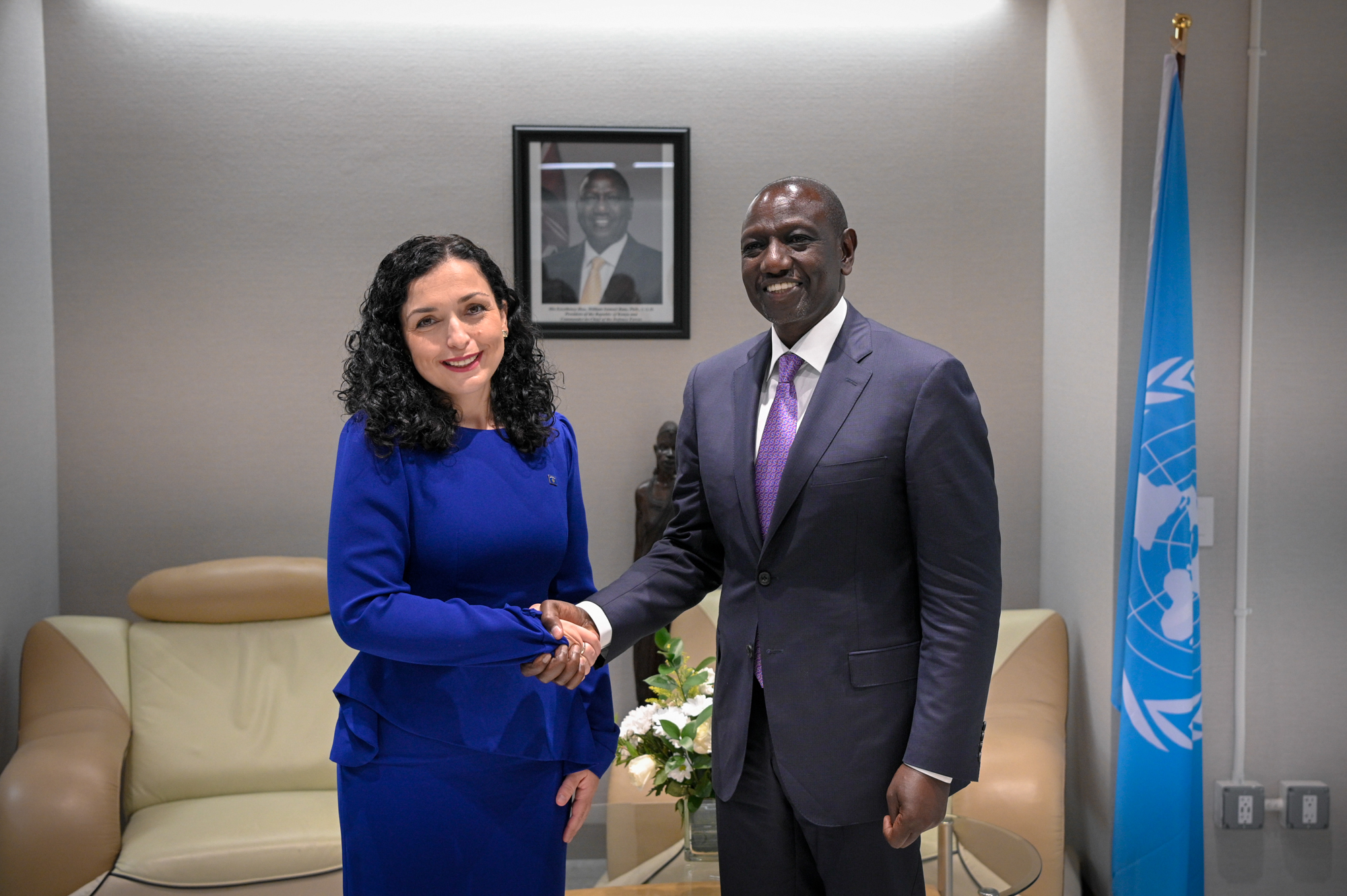 Vjosa Osmani-William Ruto