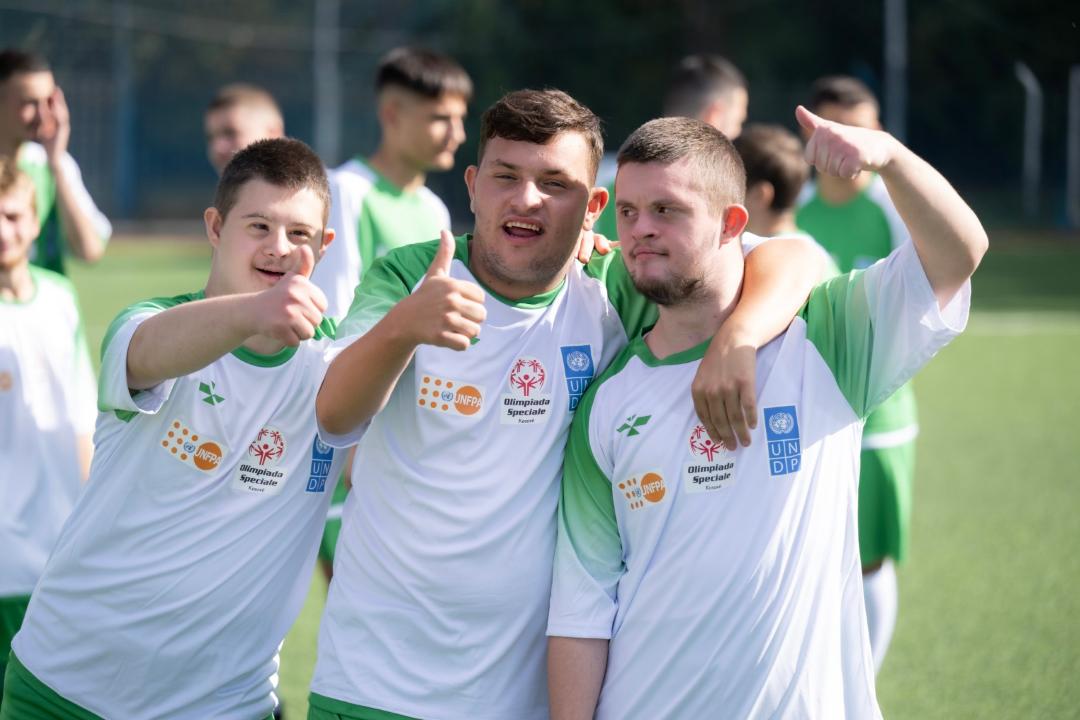 UNDP-gara e kombinuar futbolli për të rinjtë me aftësi të kufizuar