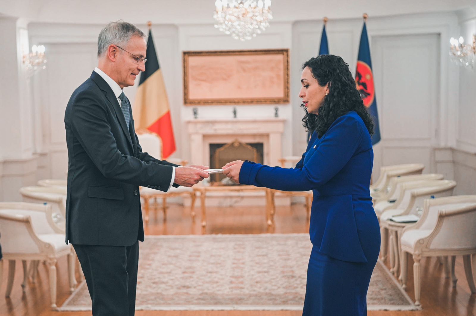 Vjosa Osmani-Grégoire Cuvelier