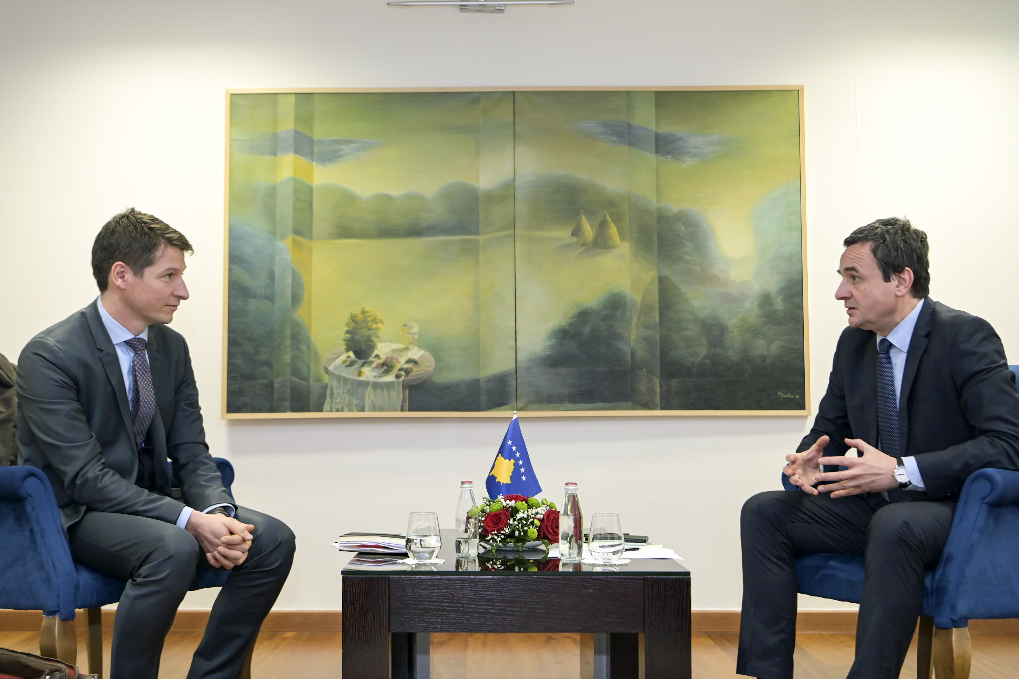 Albin Kurti pret në takim përfaqësues nga organizata CSSP – Berlin Center for Integrative Mediation