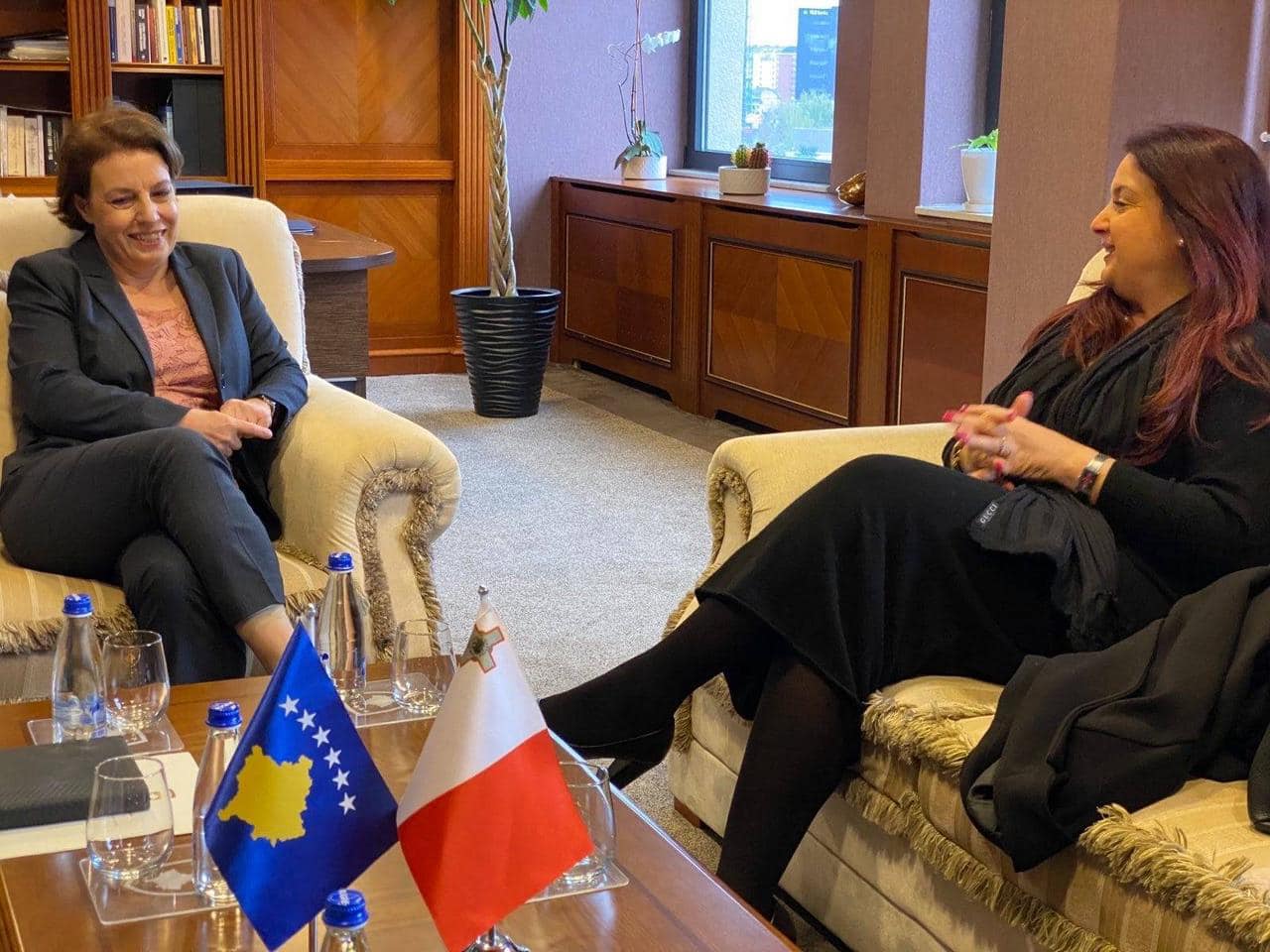 Donika Gervalla-Juliana Scerri Ferrante.