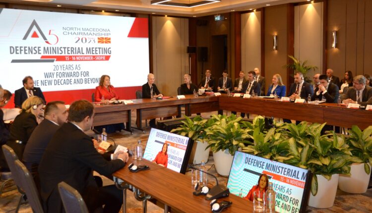 Ejup Maqedonci merr pjesë në takimin e Ministrave të Mbrojtjes të vendeve anëtare të SHBA-Kartës së Adriatikut (A5)