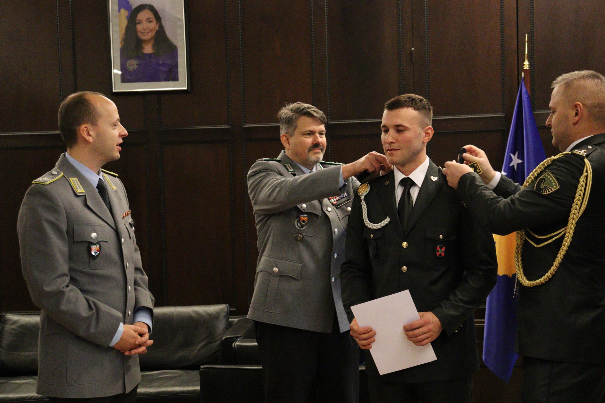 FSK- Kadeti Ukaj diplomon në akademinë ushtarake të ushtrisë gjermane