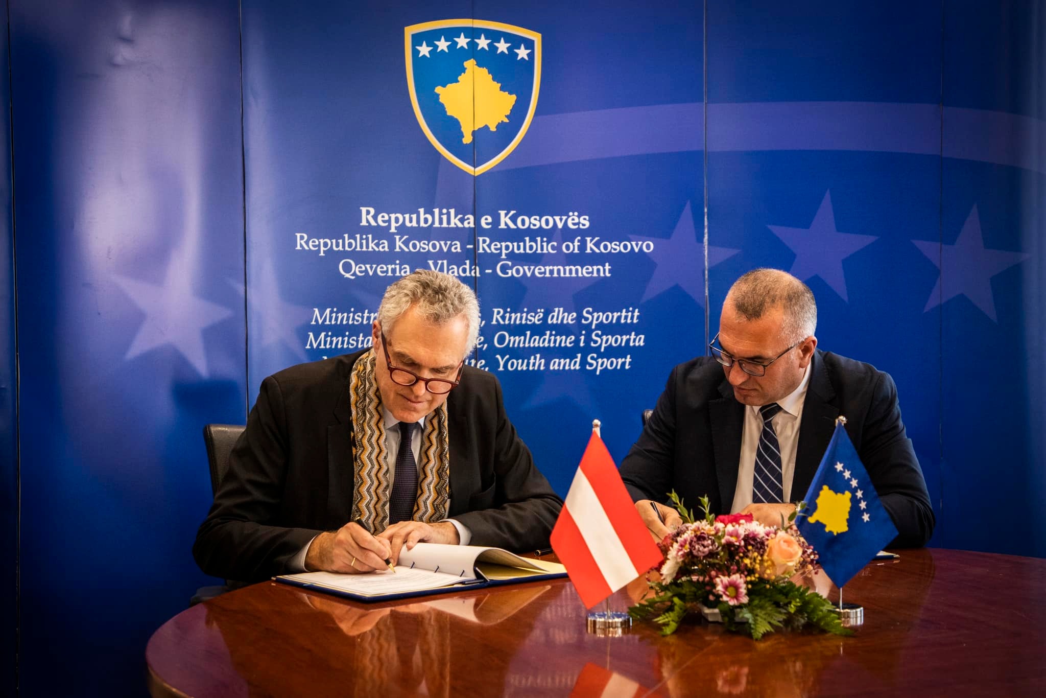 MKRS dhe Ministria Federale e Austrisë për Çështjet Evropiane dhe Ndërkombëtare nënshkruajnë marrëveshjen e programit për bashkëpunim kulturor