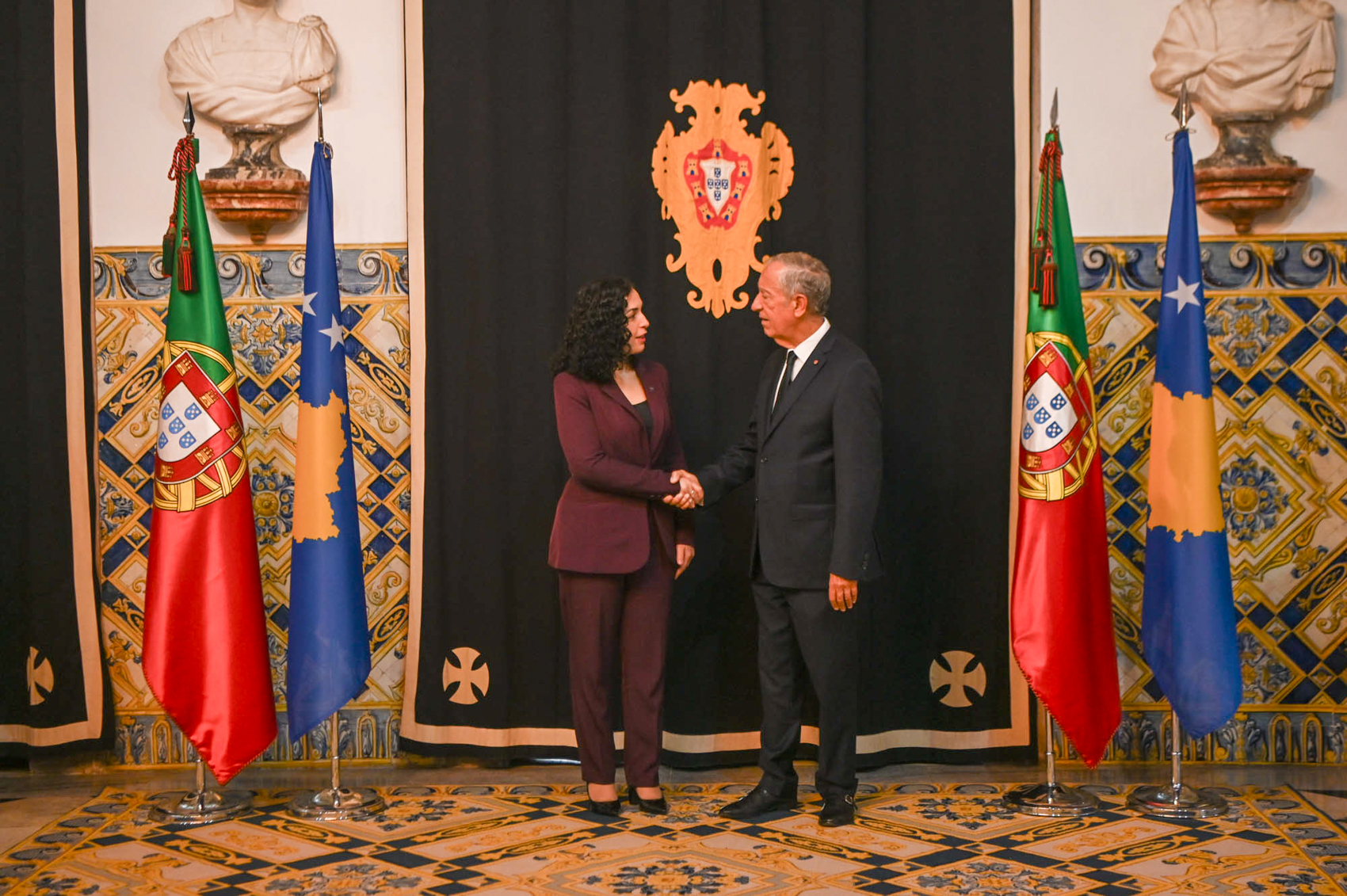 Vjosa Osmani-Marcelo Rebelo de Sousa