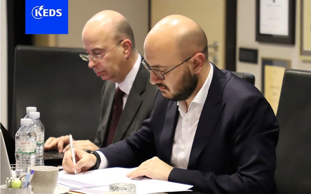 KEDS nënshkruar kontrata me Elektrosever