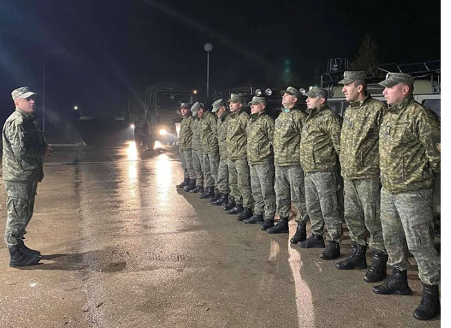 Kontigjenti i FSK-së zbarkon në një mision humanitar