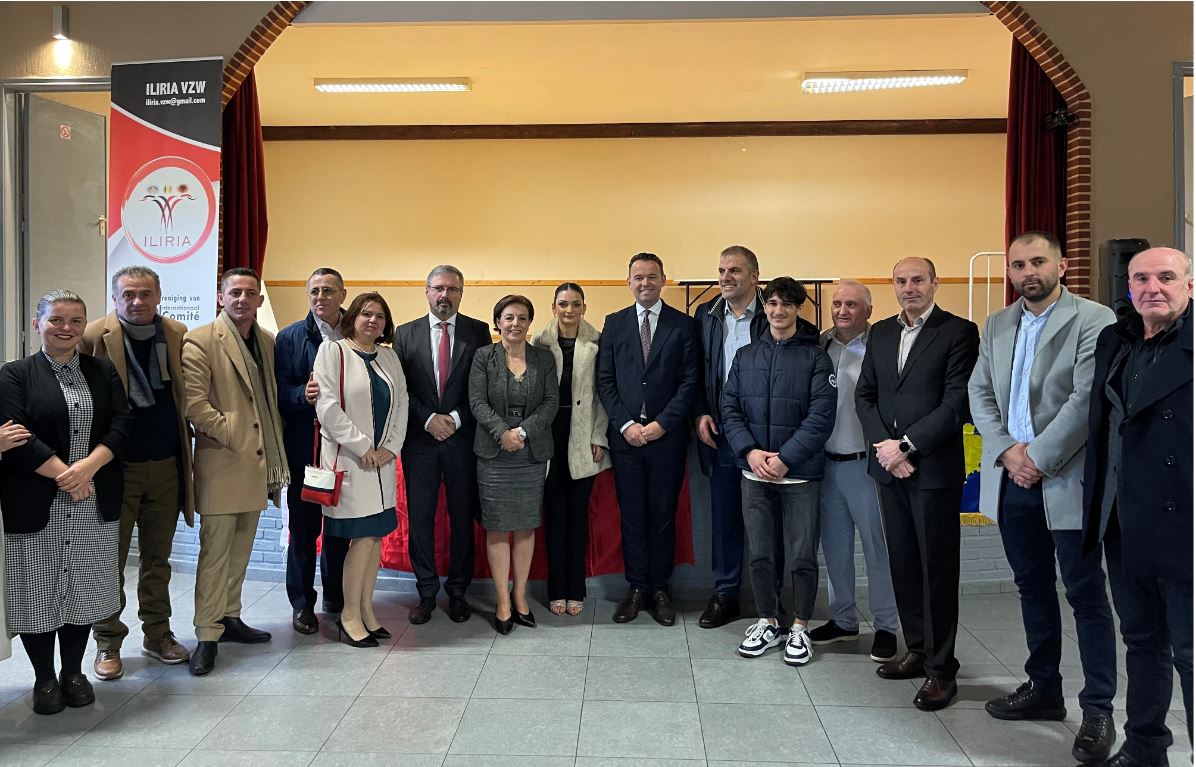 MPJD- Gërvalla dhe Peci takuan komunitetin shqiptar në Belgjikë